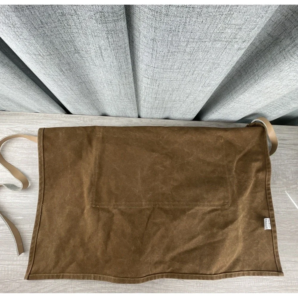 Basil Hayden Bourbon Canvas & Leather Apron BBQ Barmaster Drink Smart Rare New